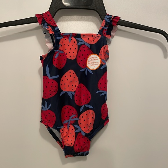 Carter's Just One You® Baby Girls' Strawberries One Piece Swimsuit